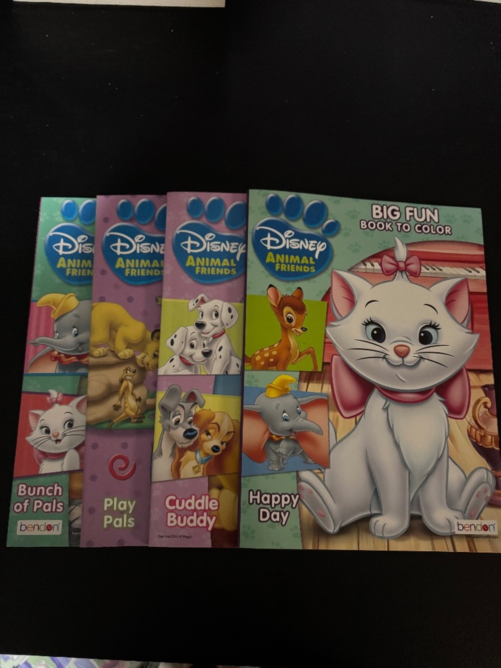 Disney Coloring Books X 4